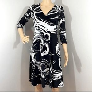 3/$5 Black and white dress